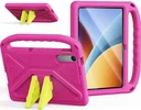 Dux Ducis PUFF Xiaomi Redmi Pad 2 Kinder Tablethoes met Handvat Roze