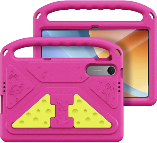 Dux Ducis PUFF Xiaomi Redmi Pad 2 Kinder Tablethoes met Handvat Roze afbeelding 2