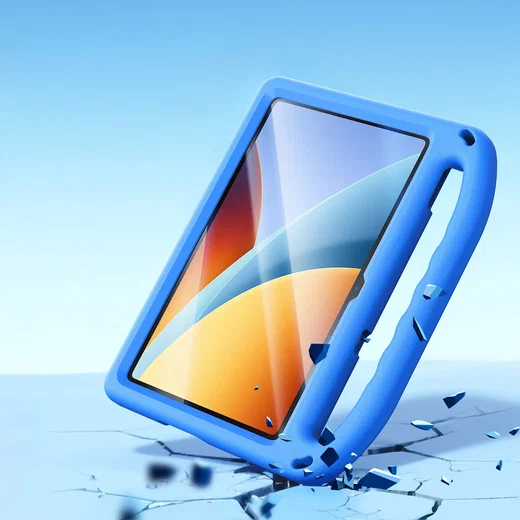 Dux Ducis PUFF Xiaomi Redmi Pad 2 Kinder Tablethoes met Handvat Blauw afbeelding 5