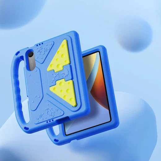 Dux Ducis PUFF Xiaomi Redmi Pad 2 Kinder Tablethoes met Handvat Blauw afbeelding 4