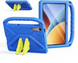 Dux Ducis PUFF Xiaomi Redmi Pad 2 Kinder Tablethoes met Handvat Blauw afbeelding