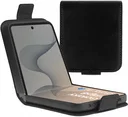 Rosso Element Samsung Galaxy Z Flip 8 Hoesje Book Case Wallet Zwart