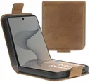 Rosso Element Samsung Galaxy Z Flip 8 Hoesje Book Case Wallet Bruin
