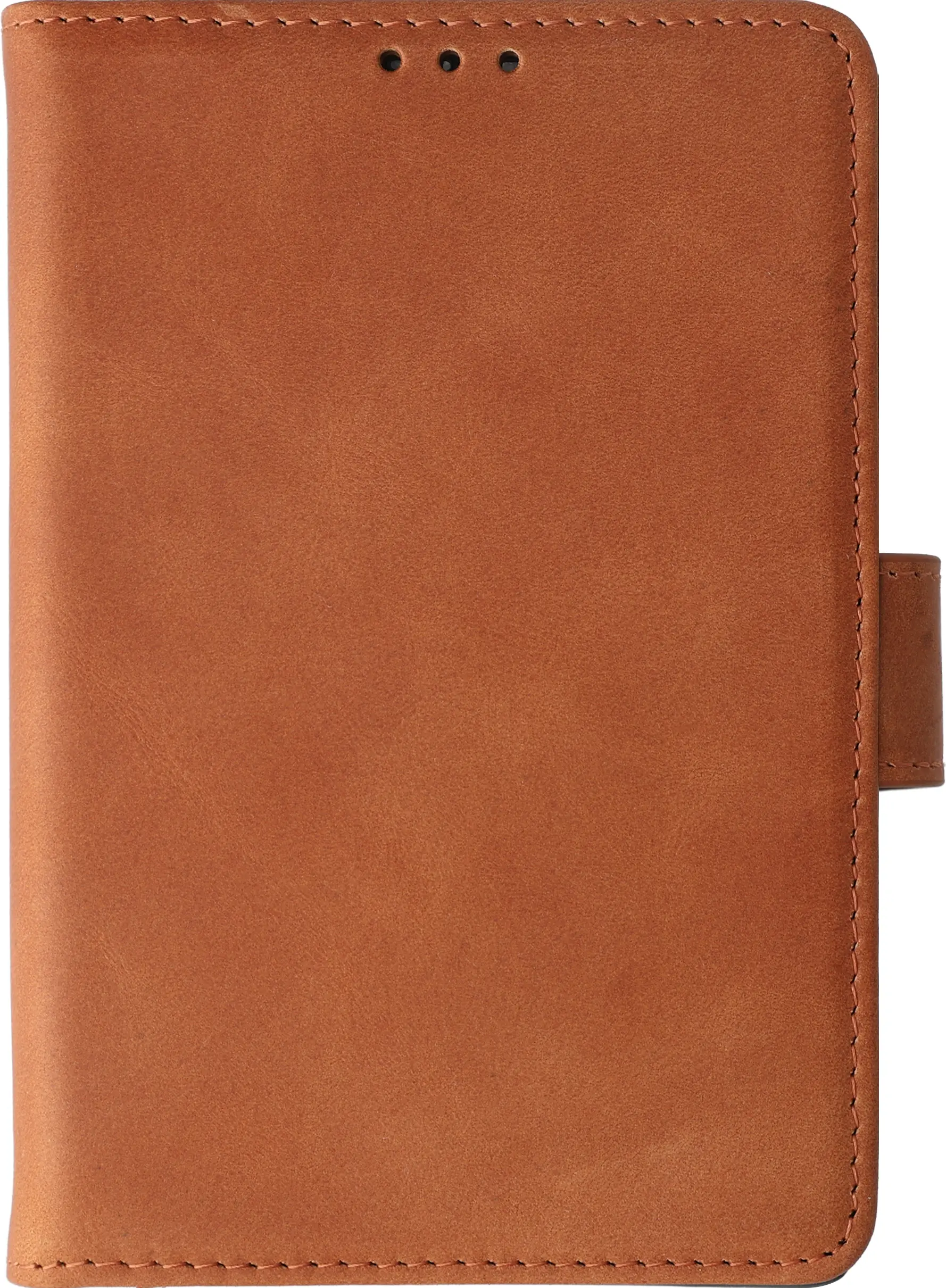 Rosso Deluxe Samsung Galaxy Z Fold 8 Hoesje Echt Leer Book Case bruin afbeelding 11