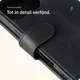 Rosso Deluxe Samsung Galaxy Z Fold 8 Hoesje Echt Leer Book Case Zwart afbeelding 6