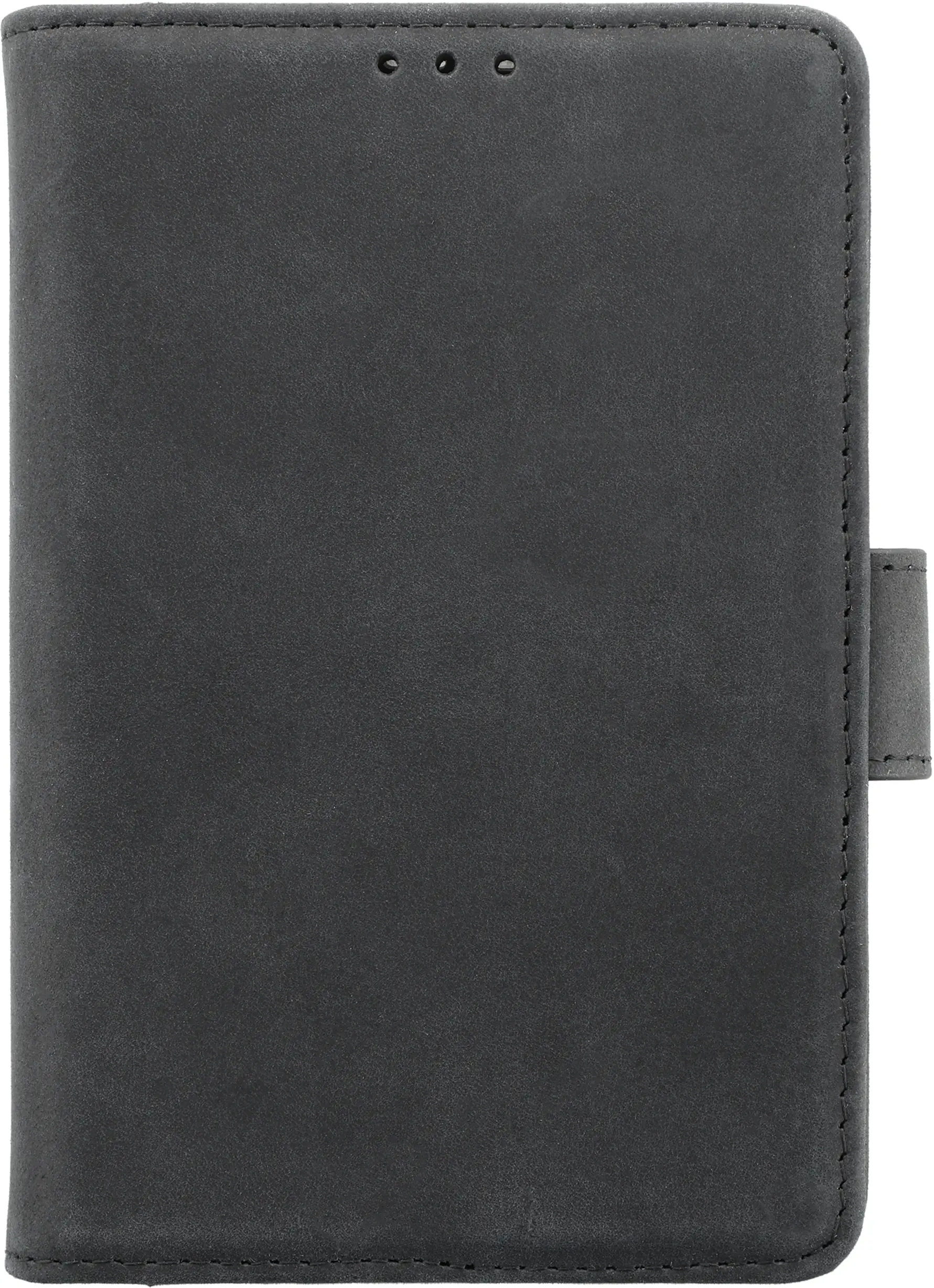 Rosso Deluxe Samsung Galaxy Z Fold 8 Hoesje Echt Leer Book Case Zwart afbeelding 11