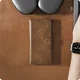 Rosso Element Samsung Galaxy Z Fold 8 Hoesje Book Case Wallet Bruin afbeelding 5