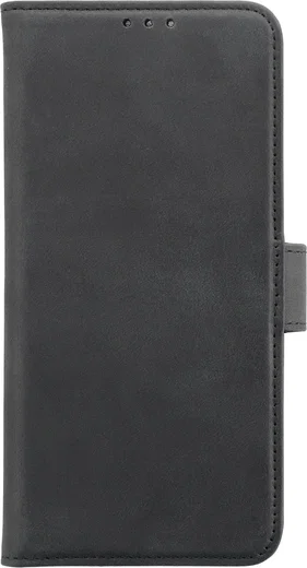 Rosso Deluxe Samsung Galaxy S26 FE Hoesje Echt Leer Book Case Zwart afbeelding 11