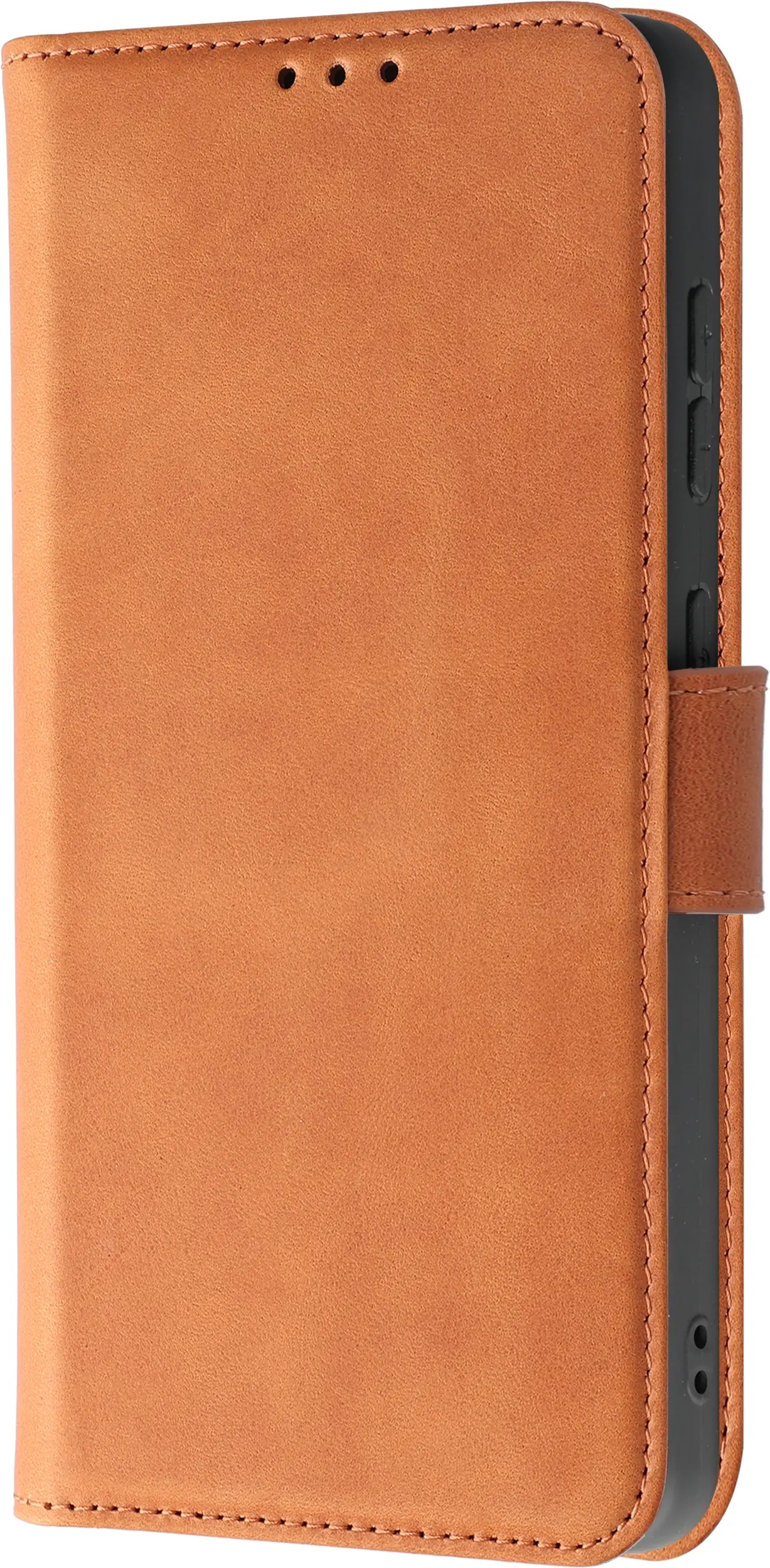 Rosso Deluxe Samsung Galaxy S26 FE Hoesje Echt Leer Book Case Bruin afbeelding 10