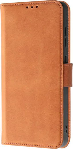 Rosso Deluxe Samsung Galaxy S26 FE Hoesje Echt Leer Book Case Bruin afbeelding 10