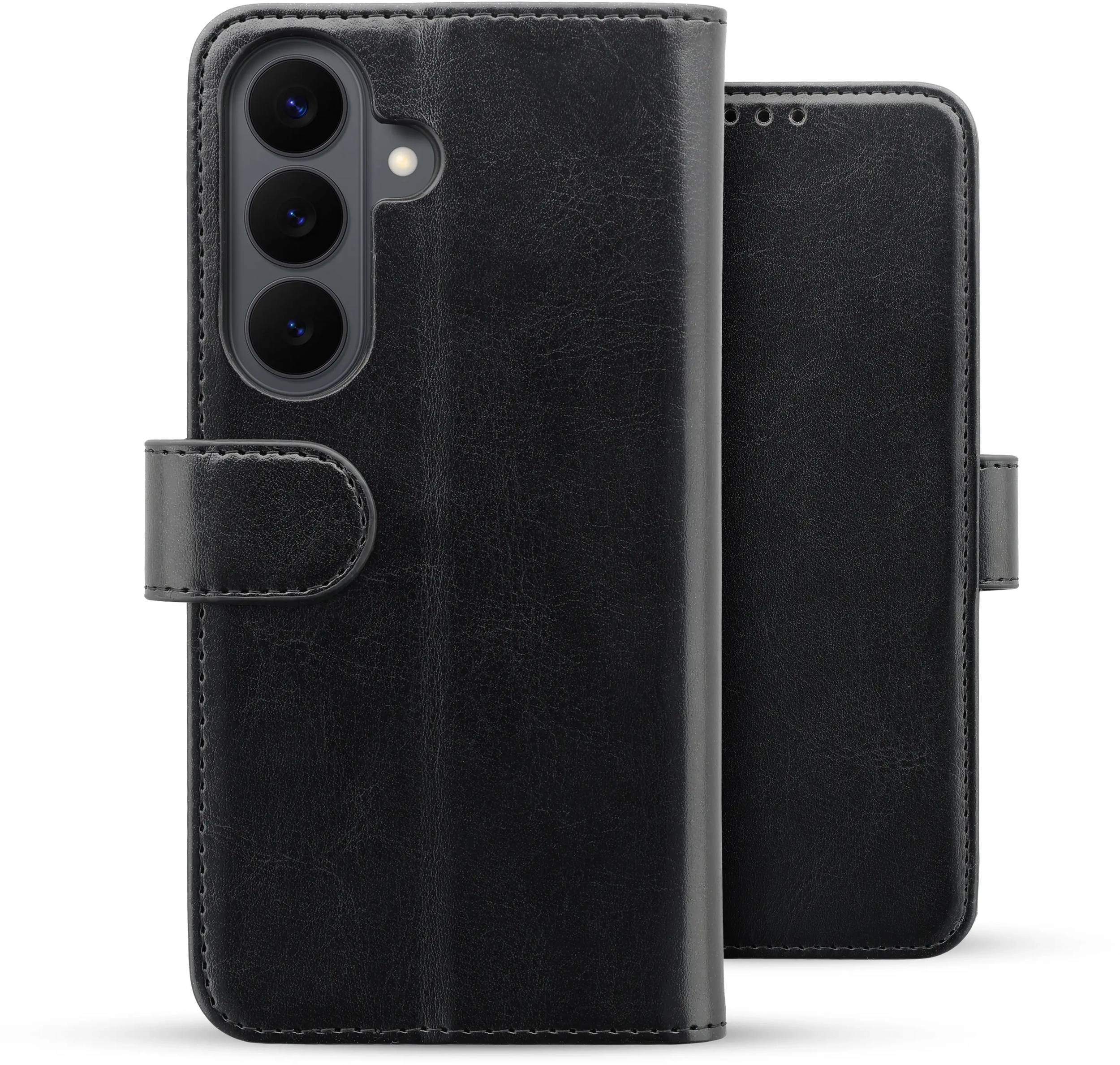 Rosso Element Samsung Galaxy S26 FE Hoesje Book Case Wallet Zwart afbeelding 2