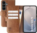 Rosso Element Samsung Galaxy S26 FE Hoesje Book Case Wallet Bruin