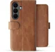 Rosso Element Samsung Galaxy S26 FE Hoesje Book Case Wallet Bruin afbeelding 2