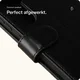 Rosso Element Uitneembaar 2-in-1 Samsung Galaxy S26 FE Hoesje Zwart afbeelding 5