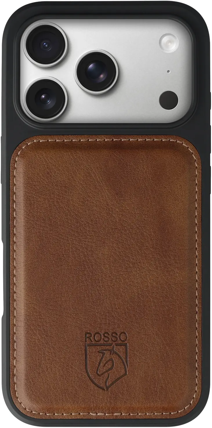 Rosso Element Uitneembaar 2-in-1 Apple iPhone 18 Pro Hoesje Bruin afbeelding 12