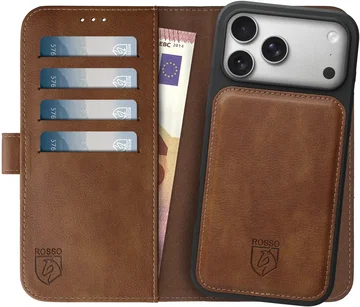 Rosso Element Uitneembaar 2-in-1 Apple iPhone 18 Pro Max Hoesje Bruin