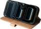 Rosso Elite iPhone 18 Pro Max Hoesje met MagSafe Book Case Echt Leer Licht Bruin afbeelding 10