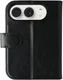 Rosso Element Apple iPhone Duo Hoesje Book Case Wallet Zwart