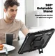 Lenovo Idea Tab / K11 Gen 2 Hoes met Screen Protector en Handriem Zwart afbeelding 8