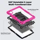Lenovo Idea Tab / K11 Gen 2 Hoes met Screen Protector en Handriem Roze afbeelding 8