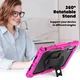 Lenovo Idea Tab / K11 Gen 2 Hoes met Screen Protector en Handriem Roze afbeelding 10