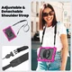 Lenovo Idea Tab / K11 Gen 2 Hoes met Screen Protector en Handriem Roze afbeelding 13