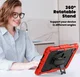Lenovo Idea Tab / K11 Gen 2 Hoes met Screen Protector en Handriem Rood afbeelding 5