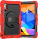 Lenovo Idea Tab / K11 Gen 2 Hoes met Screen Protector en Handriem Rood
