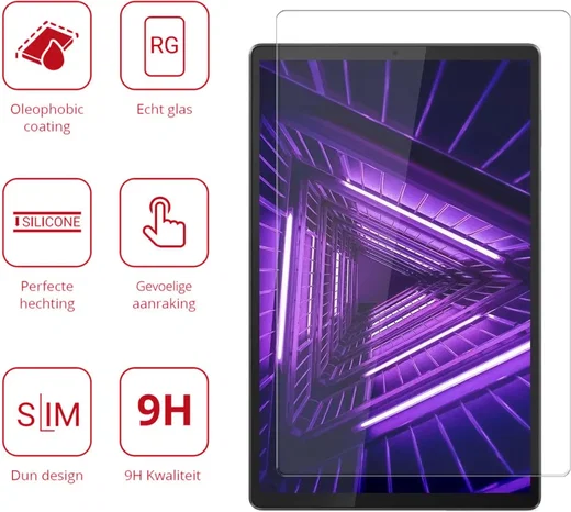 Rosso Lenovo Tab M10 Gen 4 9H Tempered Glass Screen Protector afbeelding 2