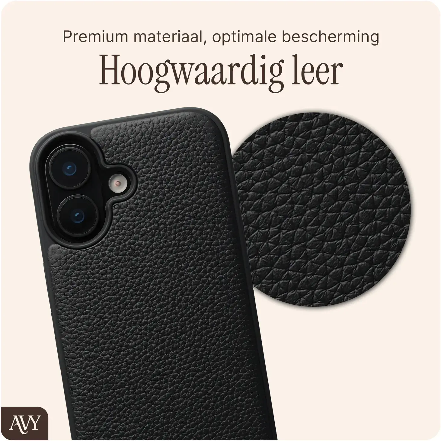 AVY Apple iPhone 17 - Essential Kit - Zwart - Rosario Gold Set afbeelding 6