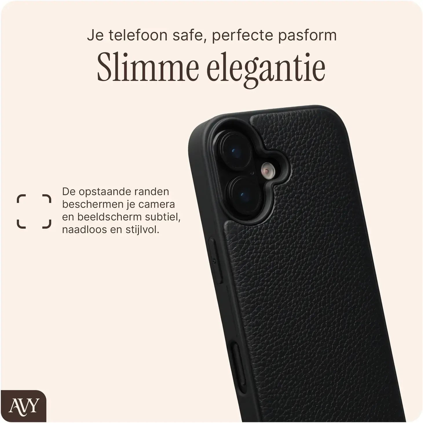 AVY Apple iPhone 17 - Essential Kit - Zwart - Rosario Gold Set afbeelding 9