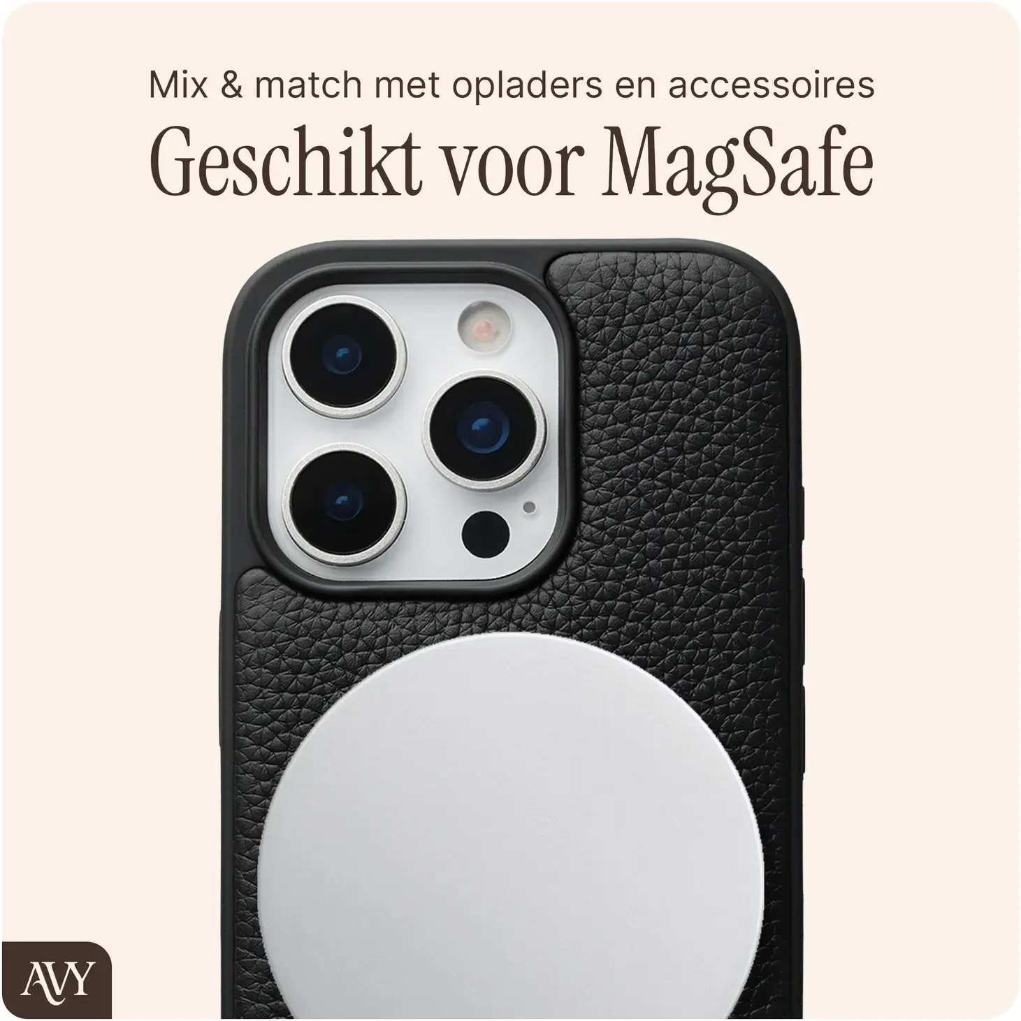 AVY Apple iPhone 16 Pro - Essential Kit - Zwart - Rosario Gold Set afbeelding 7