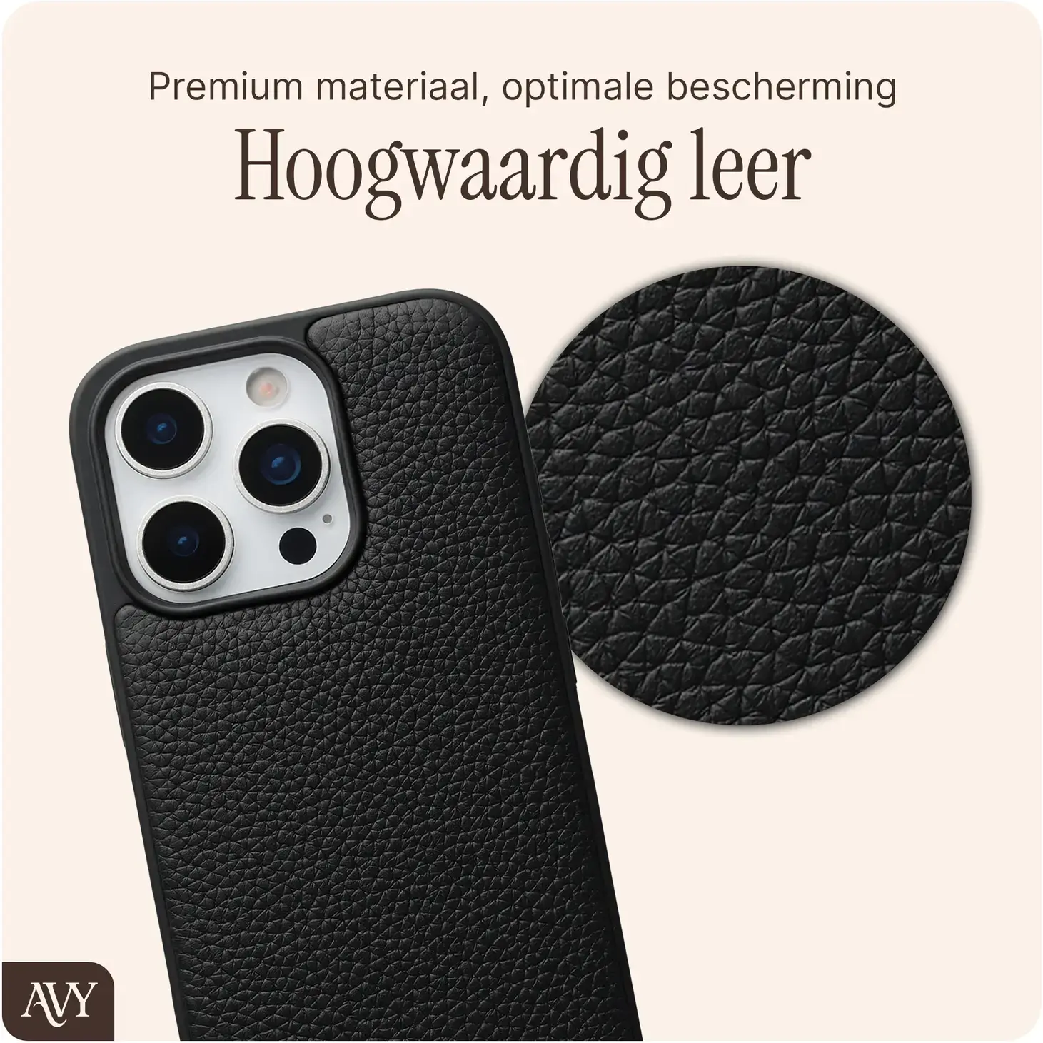 AVY Apple iPhone 16 Pro - Essential Kit - Zwart - Rosario Gold Set afbeelding 6