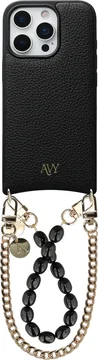 AVY Apple iPhone 16 Pro - Essential Kit - Zwart - Rosario Gold Set