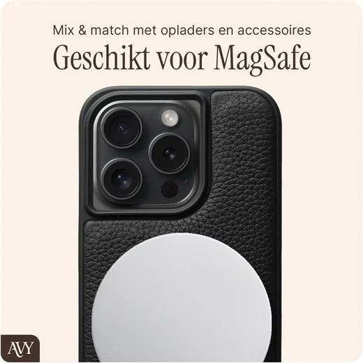 AVY Apple iPhone 15 Pro - Essential Kit - Zwart - Rosario Gold Set afbeelding 7