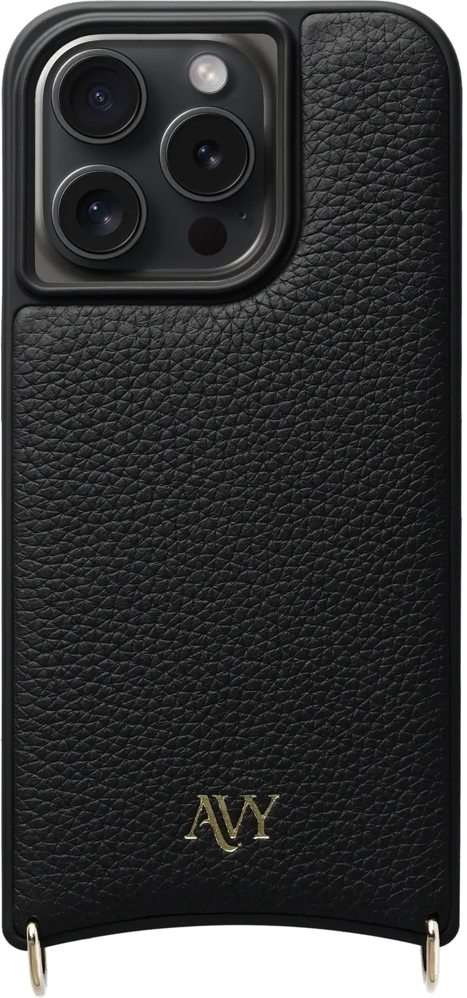 AVY Apple iPhone 15 Pro - Essential Kit - Zwart - Rosario Gold Set afbeelding 12