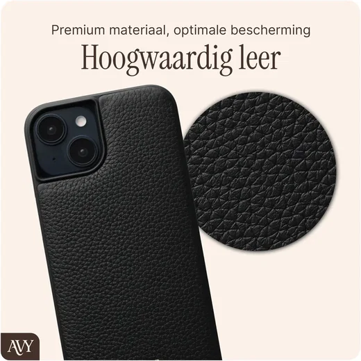 AVY Apple iPhone 14 / 13 - Essential Kit - Zwart - Rosario Gold Set afbeelding 5