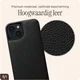 AVY Apple iPhone 14 / 13 - Essential Kit - Zwart - Rosario Gold Set afbeelding 5