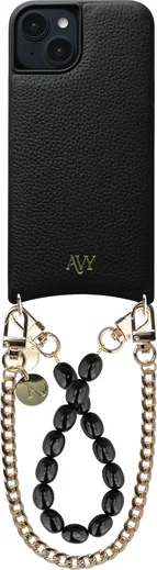 AVY Apple iPhone 14 / 13 - Essential Kit - Zwart - Rosario Gold Set afbeelding 1