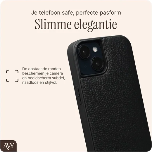 AVY Apple iPhone 14 / 13 - Essential Kit - Zwart - Rosario Gold Set afbeelding 8