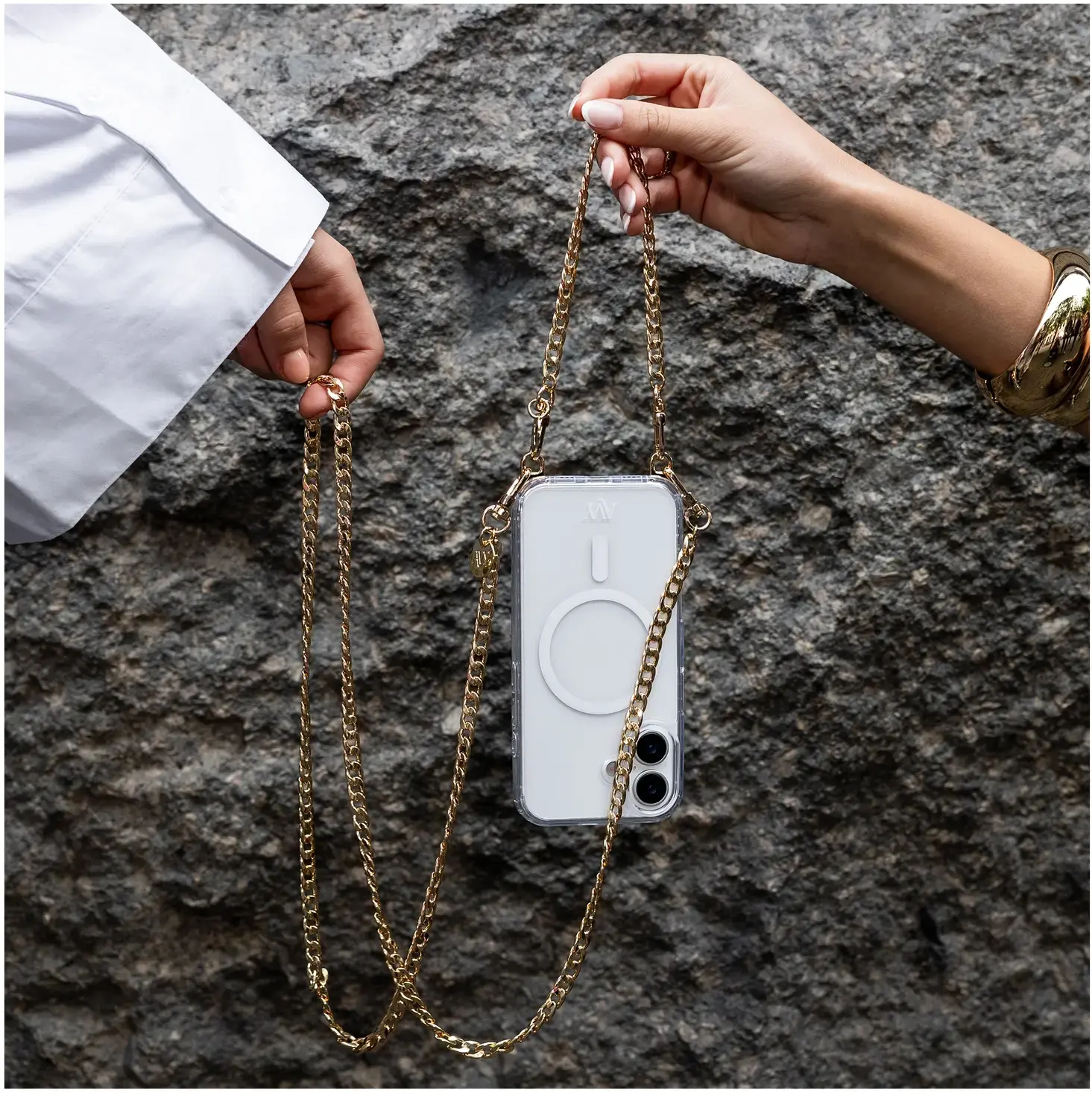 AVY Samsung Galaxy S26 - Essential Kit - Zwart - Rosario Gold Set afbeelding 3
