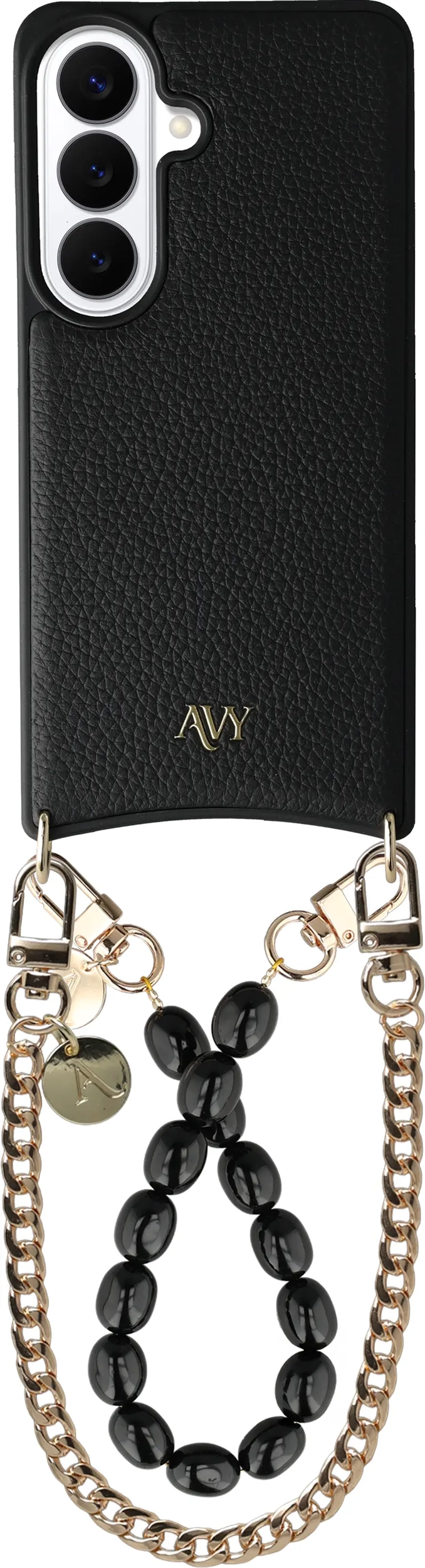 AVY Samsung Galaxy S26 - Essential Kit - Zwart - Rosario Gold Set afbeelding 1