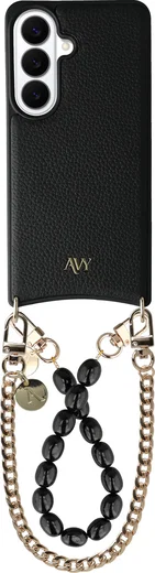 AVY Samsung Galaxy S26 - Essential Kit - Zwart - Rosario Gold Set afbeelding 1