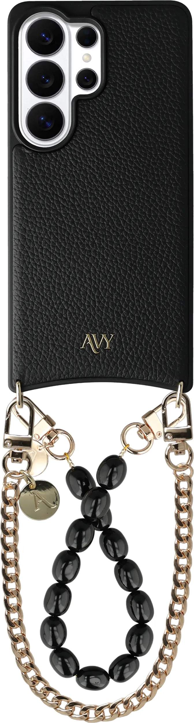 AVY Samsung Galaxy S26 Ultra - Essential Kit - Zwart - Rosario Gold Set afbeelding 1