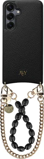 AVY Samsung S25 Plus / S24 Plus - Essential Kit - Zwart - Rosario Gold Set afbeelding 1