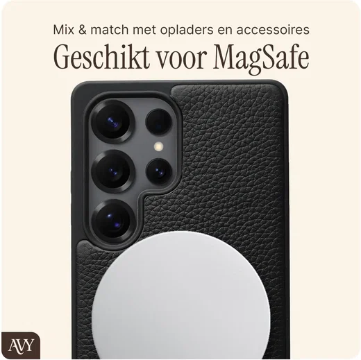AVY Samsung Galaxy S25 Ultra - Essential Kit - Zwart - Rosario Gold Set afbeelding 6