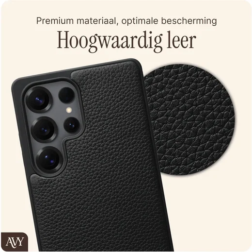 AVY Samsung Galaxy S25 Ultra - Essential Kit - Zwart - Rosario Gold Set afbeelding 5