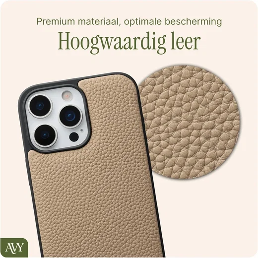 AVY Apple iPhone 16 Pro Max - Essential Kit - Beige - Cupid Pearl afbeelding 6