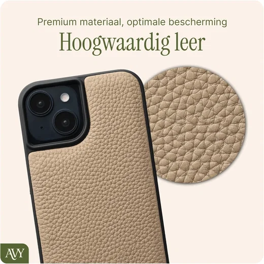 AVY Apple iPhone 14 / 13 - Essential Kit - Beige - Cupid Pearl afbeelding 5