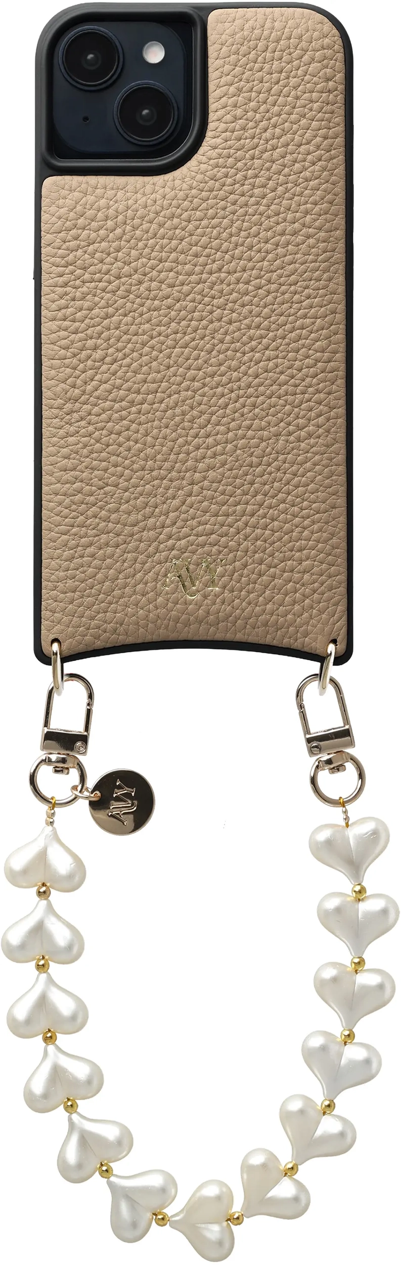 AVY Apple iPhone 14 / 13 - Essential Kit - Beige - Cupid Pearl afbeelding 1